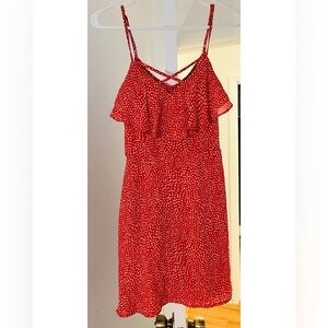 Red Polka Dot Sundress